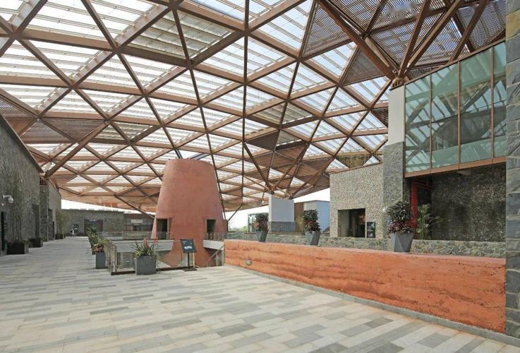 中国建筑设计研究院南宁园博园园林艺术馆天幕覆于聚落